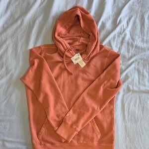 Soft Coral Hoodie with Kangaroo Pocket